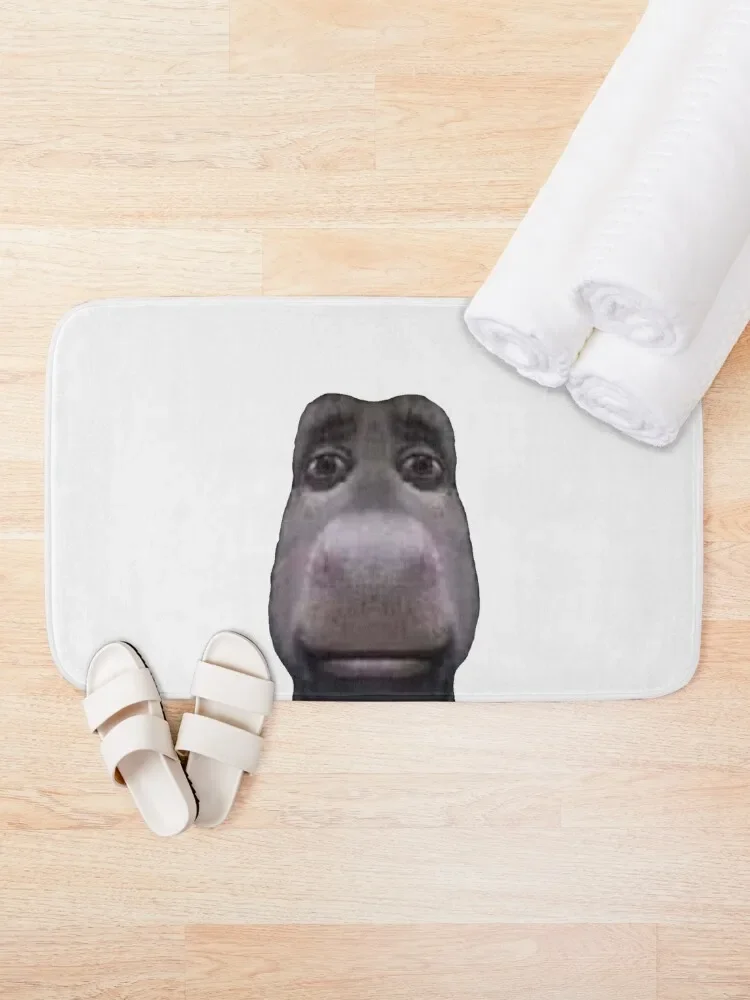 Donkey stares into your soul Bath Mat Bathroom Gadgets DoorFor Entrance Door Mat