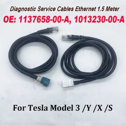 High Quality 1137658-00-A 1013230-00-A 1.5Meter Diagnostic Service Cables Ethernet For Toolbox Tesla Model 3/Y/S/X Repair Tool