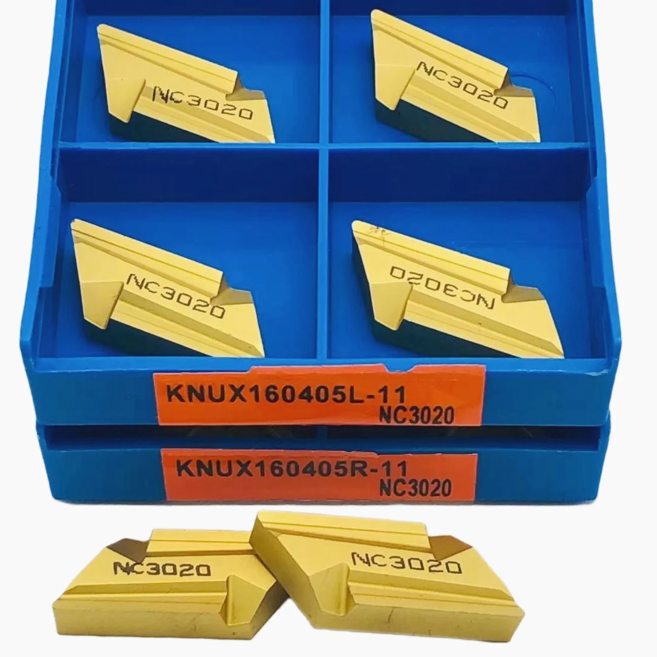Muslimatnc3020 knux160405l nc3020 inserto in carburo di tungsteno sostituito knux 160405 utensile da taglio per lavorazione dell'acciaio tornitura cnc