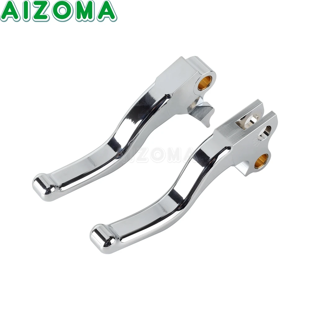 3 Finger Handle Clutch Brake Lever For Harley Sporster Sport Custom Hugger XLH XL 883 1200 Aluminum Motorcycle Hand Levers 96-03