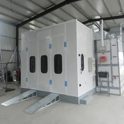 Automotive Spray Booth Body Baking Oven Car Body Repairing Booth Room Diesel Heating Type Gas Heating Hot Water Heating Optional