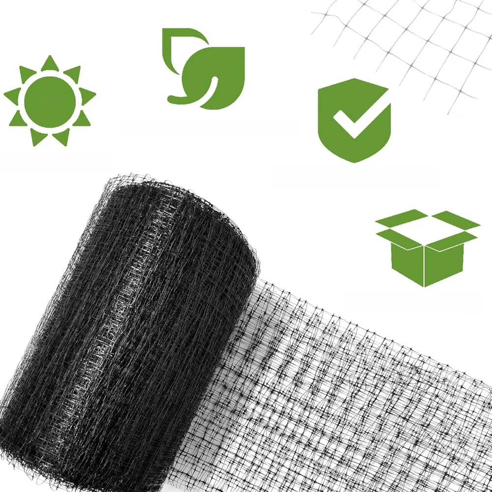 1set Garden Temporary Fence Plastic Mesh Roll For Gardens Chicken Coops Deer Dog Enclosures Fence Protection Bird-proof Net
