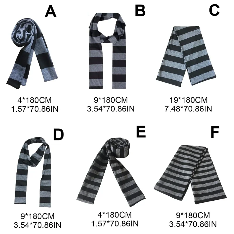 شعبية نحيل وشاح لخريف رقيقة وشاح طويل المرأة مخطط الأوشحة برقبة الكبار عادية الرقبة أدفأ العين دروبشيبينغ #6