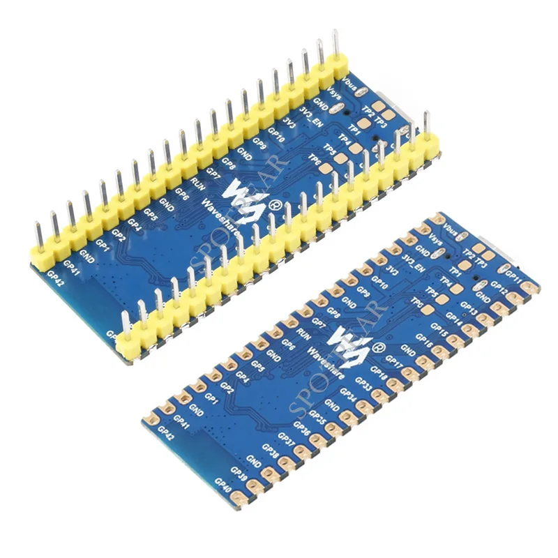 ESP32-S3 Wi-Fi Bluetooth Module Development Board Port&Size Compatible With Raspberry Pi Pico