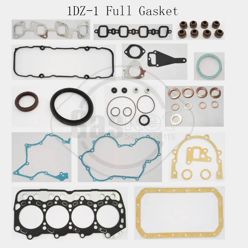 

1DZ-1 1DZ-5F 1DZ-6F Engine Full Gasket Set for TOYOTA Forklift Crane Loader