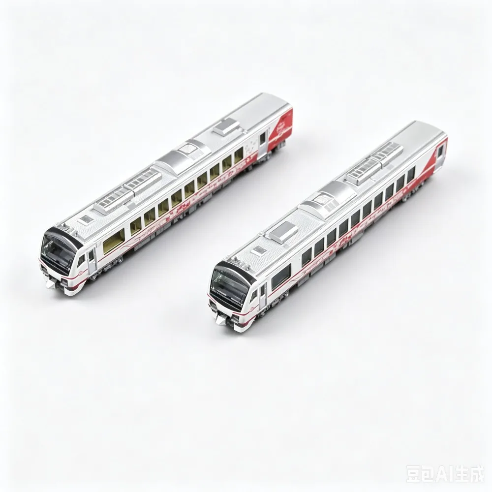 KATO N Type 1/160 Model Train HB-E300 Series Diesel Electric Passenger Car Set of 2 Yoru Go 10-1917 Toy Train Boys Toy Gift