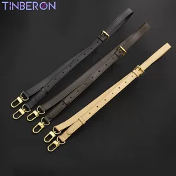 TINBERON Genuine Leather Bags Strap Replacement Adjustable Crossbody Shoulder Bag Strap Handbag For Accessories Bag Long Straps