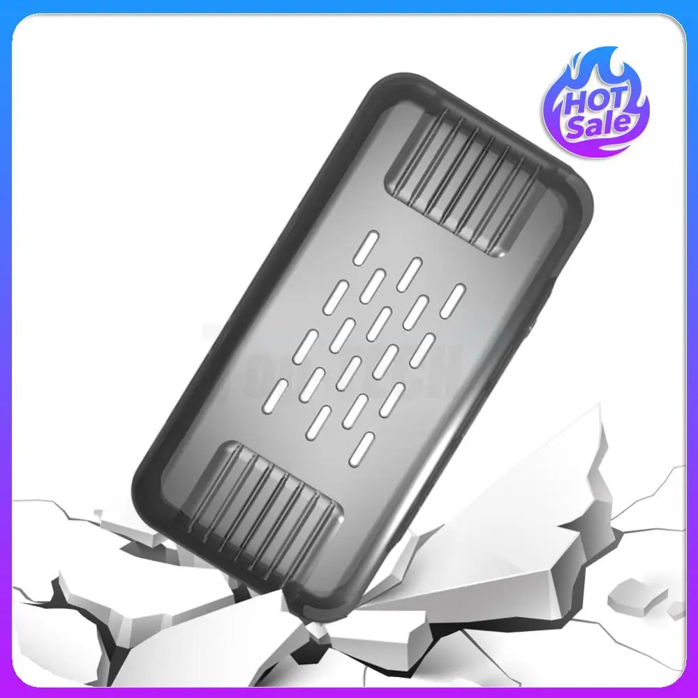 Pour ANBERNIC RG35XX H étui en TPU transparent anti-rayures coque de Console portable souple manchon de Console de jeu léger accessoires de jeu