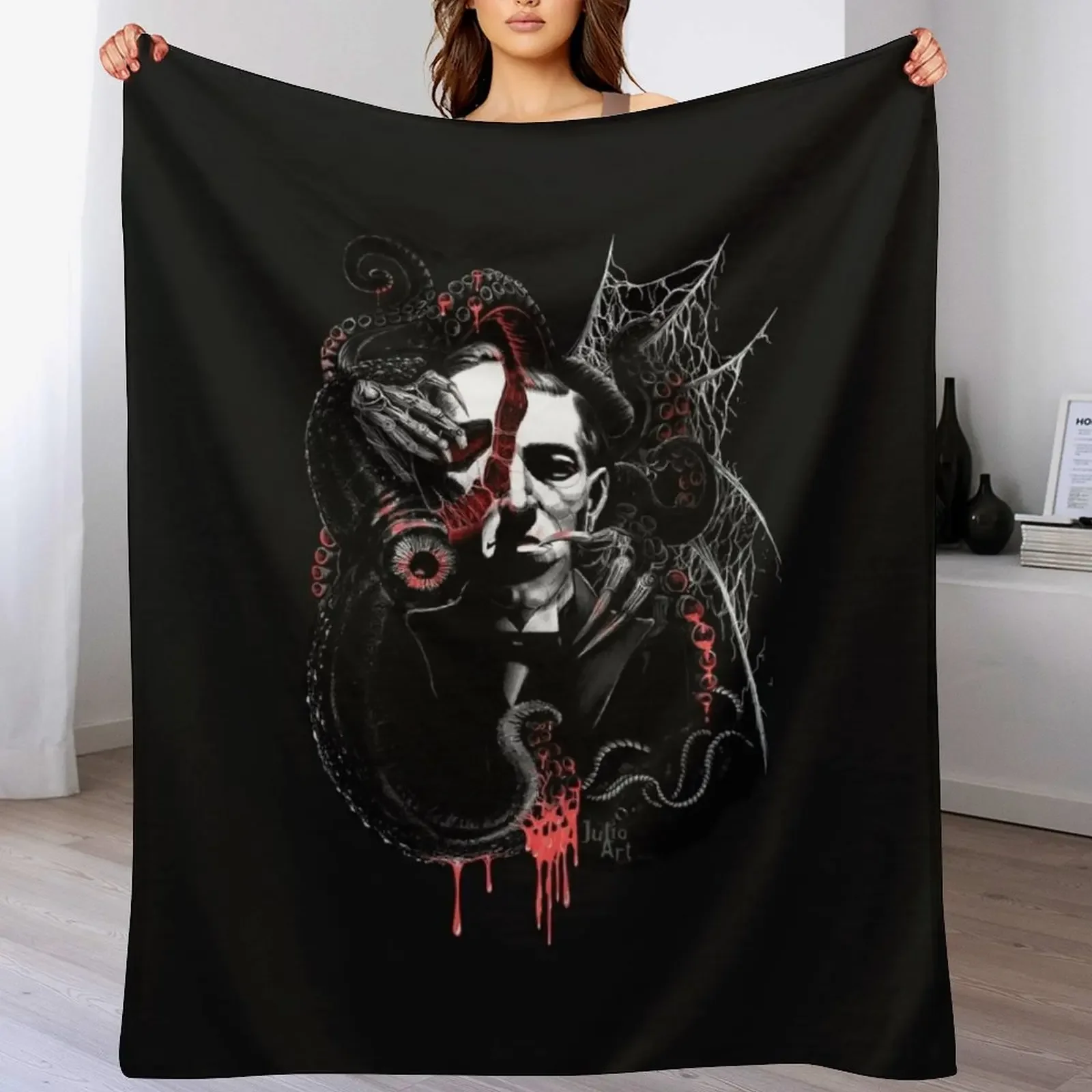 

Lovecraft fanart Throw Blanket Thermal for babies Blankets