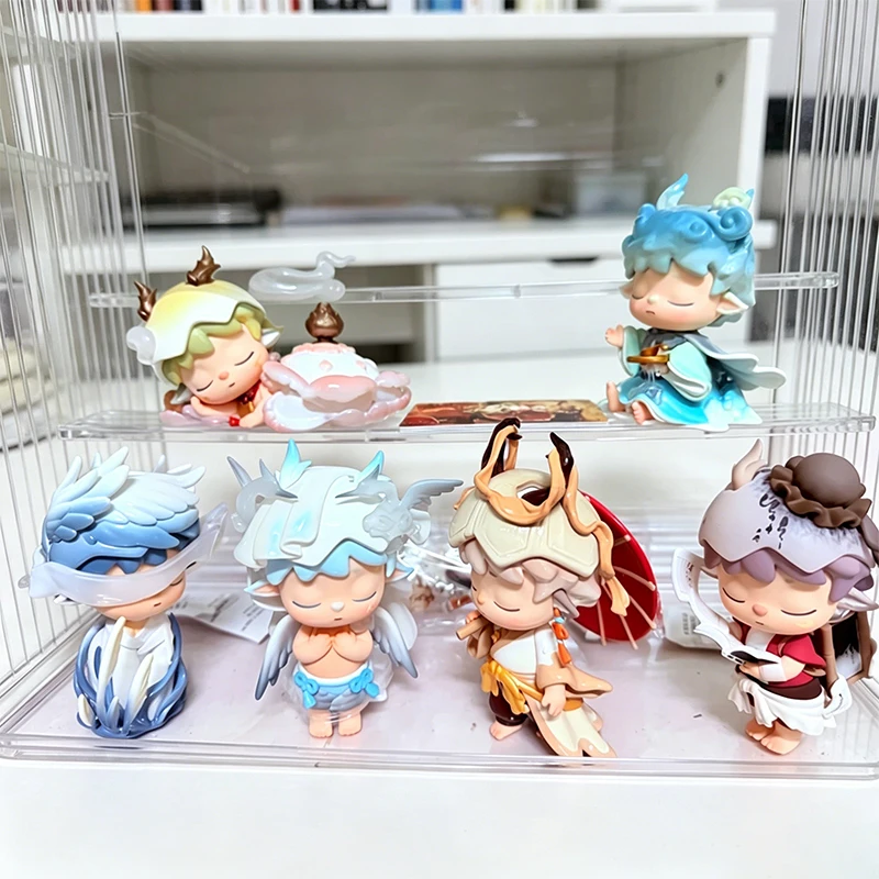 MIMI Jiuzhou Odyssey Blind Box MIMI Action Figure Mystery Box Chinese Spirit Anime Figurine Blindbox Desk Decor Surprise Toys view 4