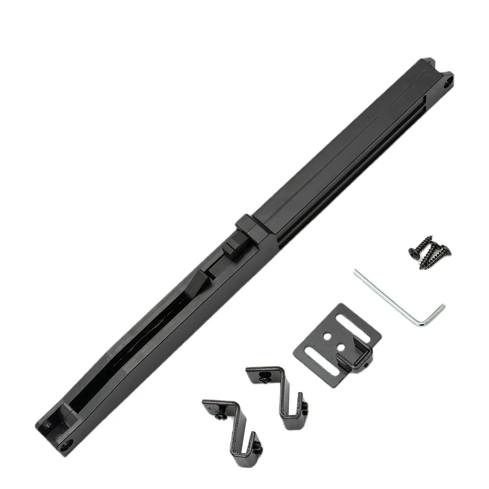 Scheunentor-Schiebedämpfer Soft-Close-Mechanismus Möbel-Zubehör für Führungsschiene Holz-Scheunentür – Detail 13