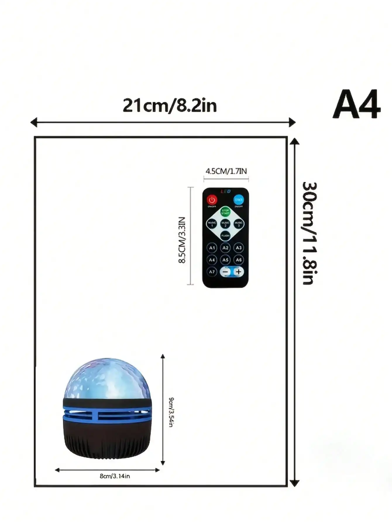 مصباح مرصع بالنجوم على شكل موجة: 7 ألوان، جهاز تحكم عن بعد/USB، جو رومانسي، هدية لليوم الخامس/عيد الميلاد/الزفاف، ديكور المنزل