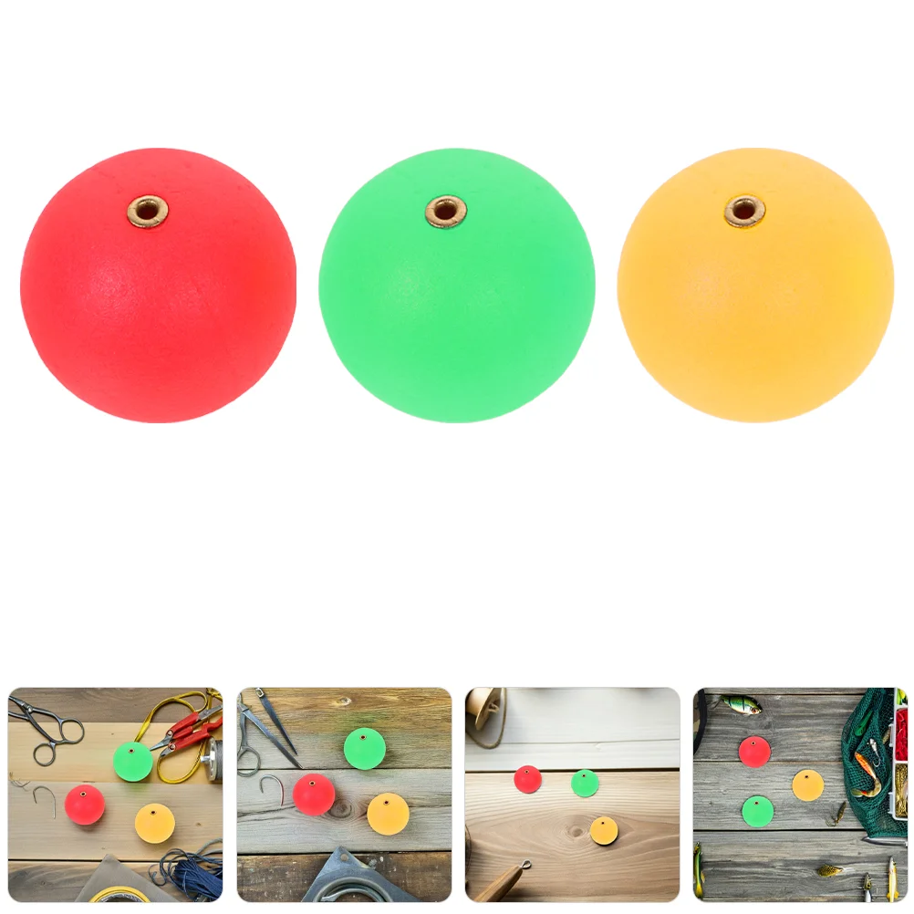 

15 Pcs Fishing Ball Float Spinning Floats Catfish Bobbersations Equipment Peg Accessories
