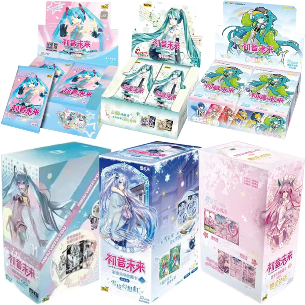 

KAYOU Hatsune Miku Card Symphony of Youth First Sight Bag Birthday Music Anime Collectible Cards Toy Gifts