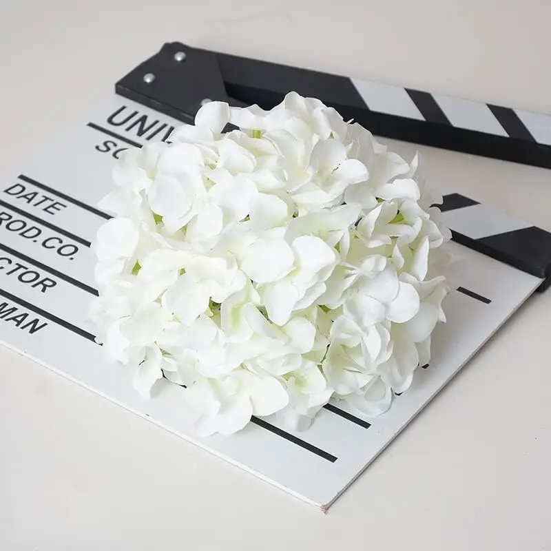 Artificial Flowers Real Touch Silk Hydrangea Bride Bouquet Wedding Home Living Room Decoration Accessories Flower Arrangement