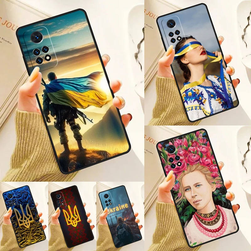 U-Ukraine Army Flag Bumper Case For Samsung Galaxy S24 Plus S23 S20 S21FE Lite S22 Ultra Note 20 S8 S9 S10 Phone Coque