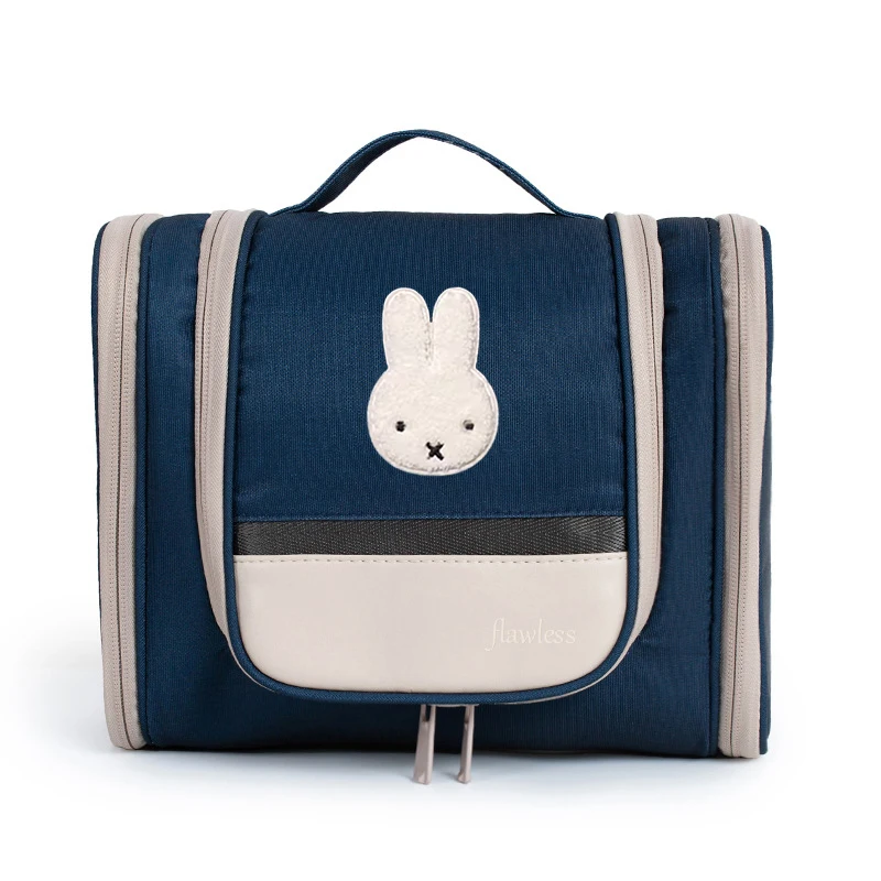 미피 대용량 화장품 가방 방수 다중 수납 파우치 휴대용 욕실 체육관 및 출장에 적합