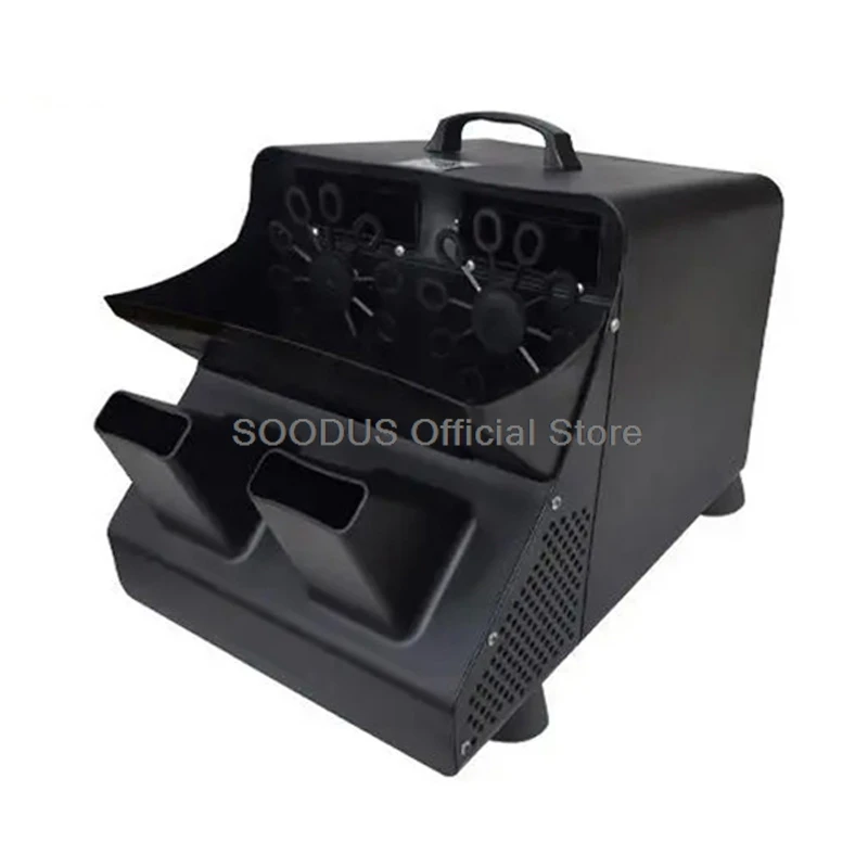 Professional 50W Bubble Maker Machine DMX Multi-Angle Lying Water Based Smoke Machine For DJ Outdoor Indoor Birthday Party