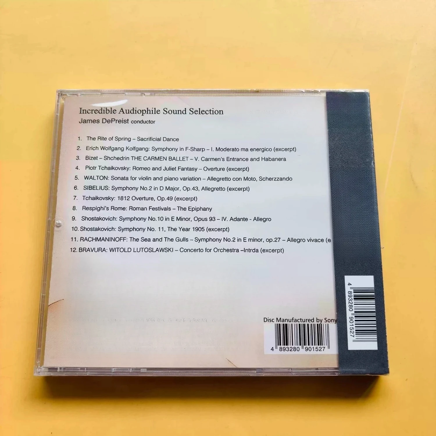 High-End Audiophile Test Reference Album, Hi-Fi Speaker Themed Cover, Orchestral Classical Music Lossless Master Recording