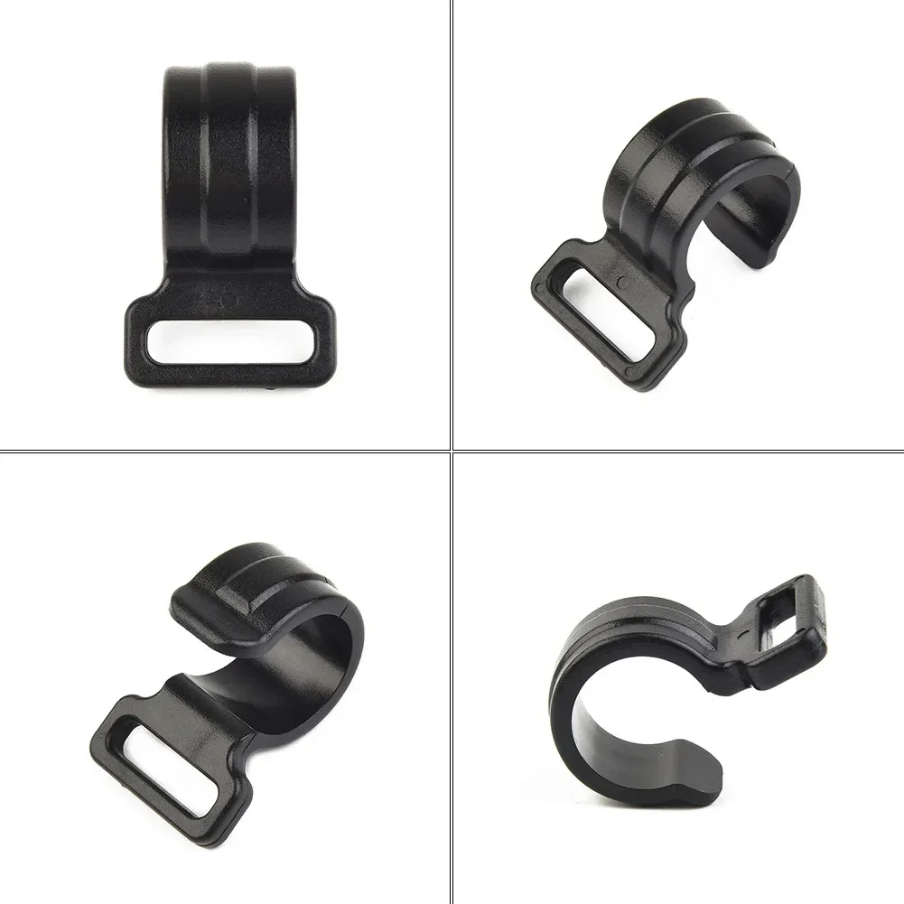 10pcs Tent hook Plastic C Clips Awning Black Canopy Caravan Link Outdoor Pole Reusable Support Practical  camping tent tools