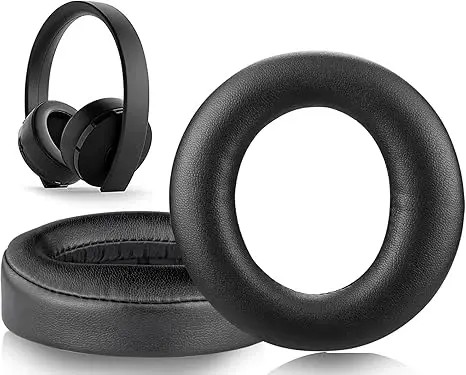 

Suitable For PS4 Bluetooth 7.1 Channel Wireless Gold Headphone CUHYA-0080 headset Replacement Protein skin Memory sponge EarPads