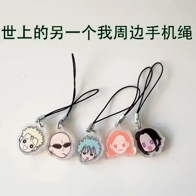 Anime NANA Acrylic Okazaki Shinichi Komatsu Nana Oosaki Nana Keychain Cosplay Figure Pendant Key Holder Jewelry Accessories