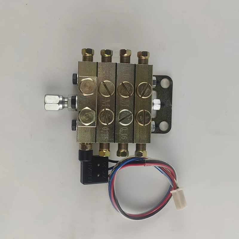 JPQ1 سلسلة 5/6/7/8/9/10/11/12/13/14 طريقة الموزع التقدمي موزع تزييت الشحوم الأوتوماتيكي تدفق قابل للتخصيص #6