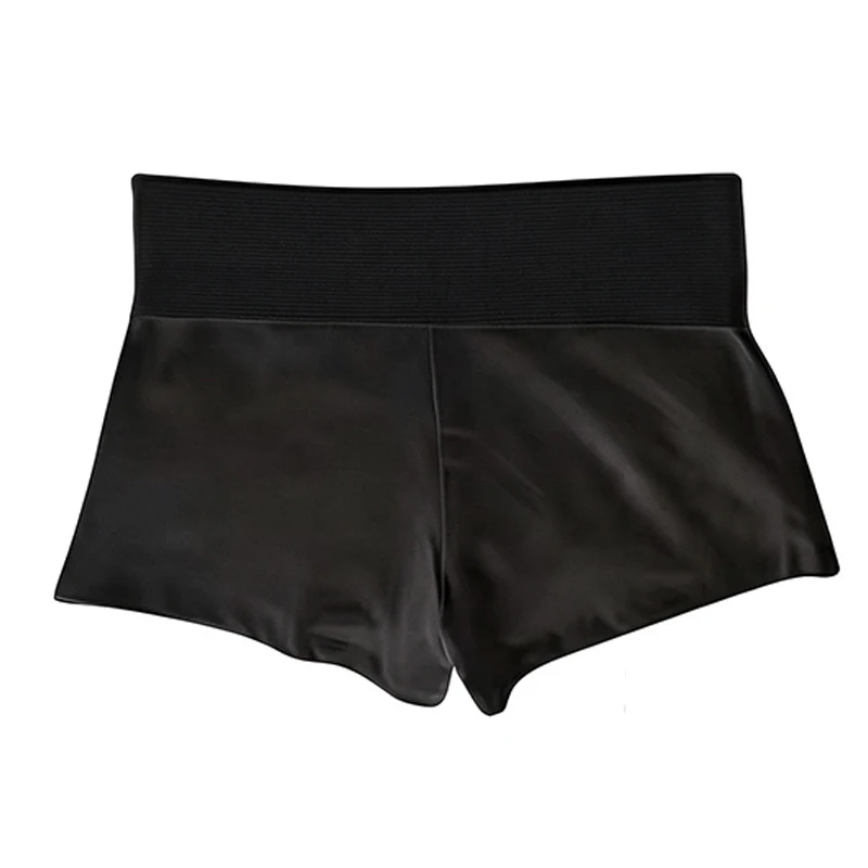 Koreanische Y2K Einfache Alltags-Vielseitige Damen-Shorts im Amerikanischen Stil, Schwarz, Slim Fit, Sexy, Einfach, Alltags-Vielseitig – Detail 5
