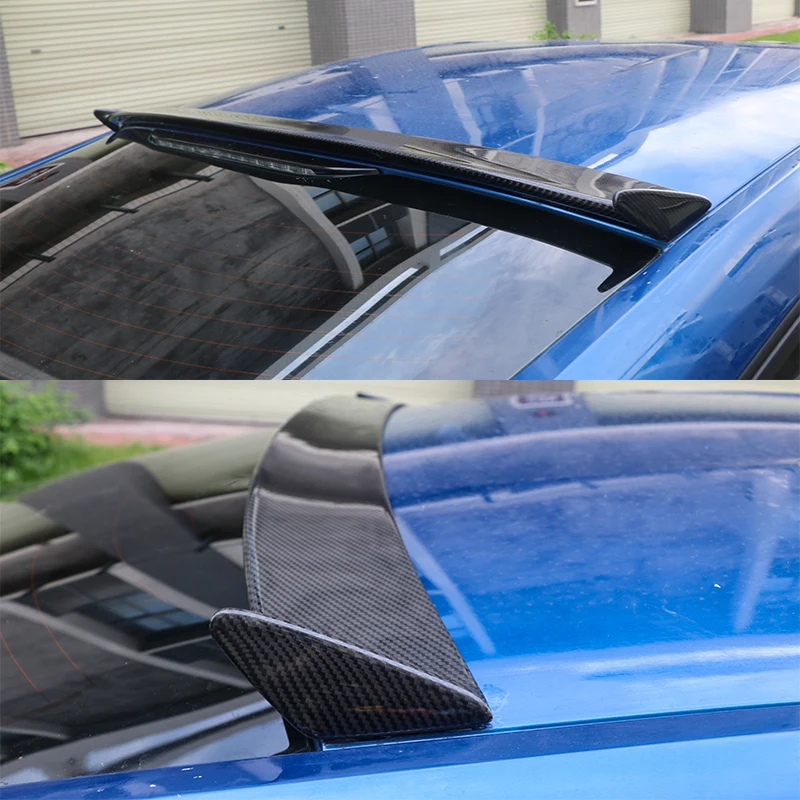 Carbon Fiber Roof Rear Spoiler For Ford Mustang 2015-2023 Car Roof Wing Body Kit