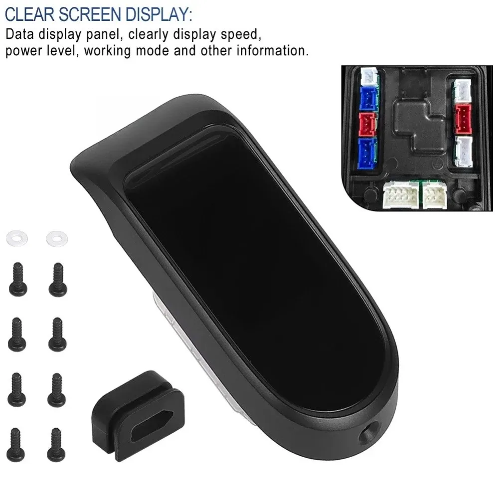 

LED Dashboard Display for Ninebot F3 Electric Scooter Instrument Panel Featuring Waterproof Durability and Clear Data Readout