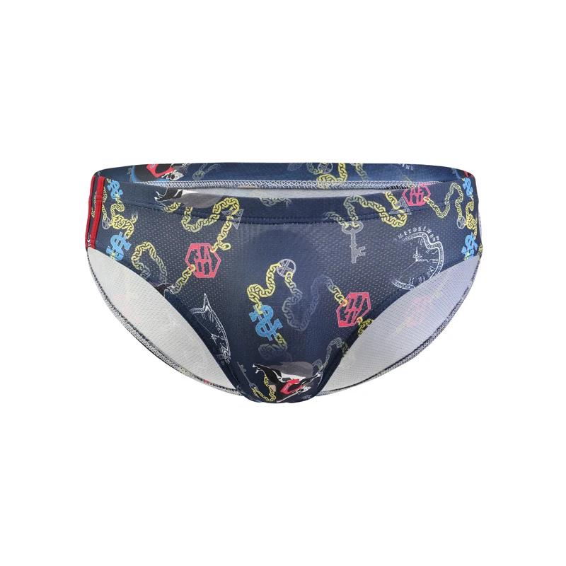 Men's Underwear Breathable Sexy Fashion Briefs  Low Waist Stretch Three-Dimensional Comfortable Trendy Underpants