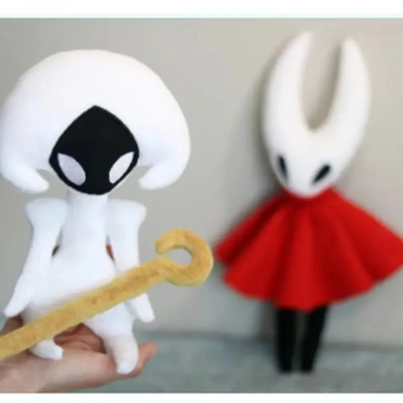 

Hollow Knight Silksong Hornet Plush Lace Doll Anime Plushies 25cm Stuffed Cotton Dolls Cartoon Christmas Decoration Gifts