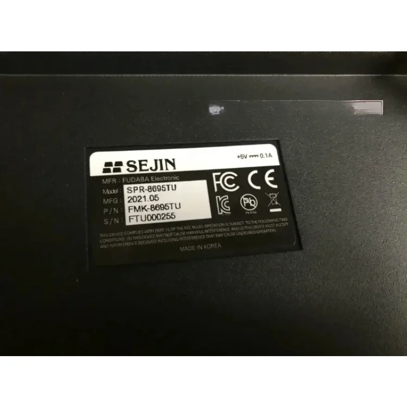 FMK-8695TU Corea SEJIN teclado SPR-8695TU compra SPR-8695T