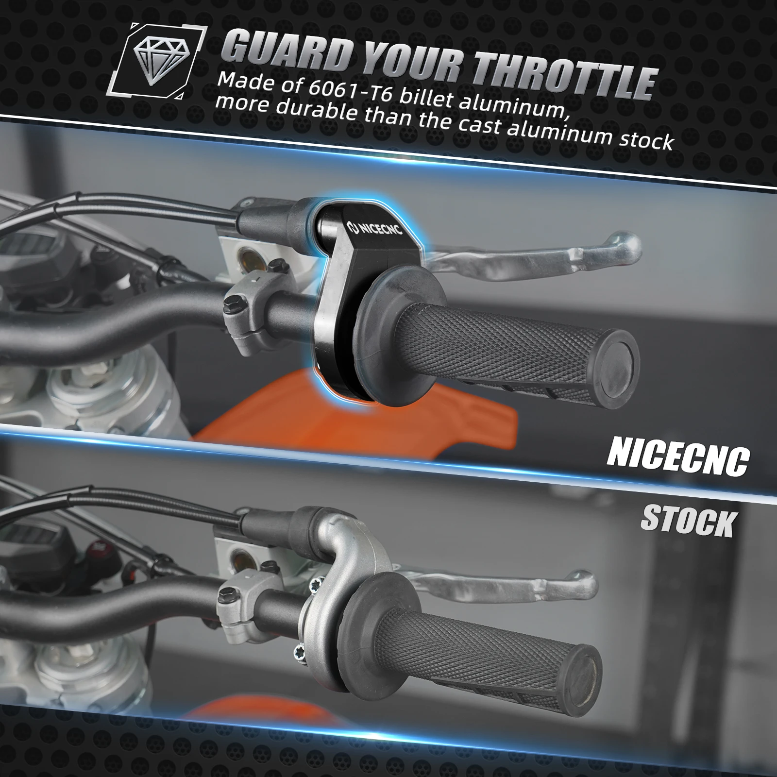NICECNC Throttle Housing For KTM EXC 300 EXC TPi EXC-F XC-W XCF-W XC XC-F SX-F 250 350 450 500 For Husqvarna TE 300 GasGas EC300 - Image 6