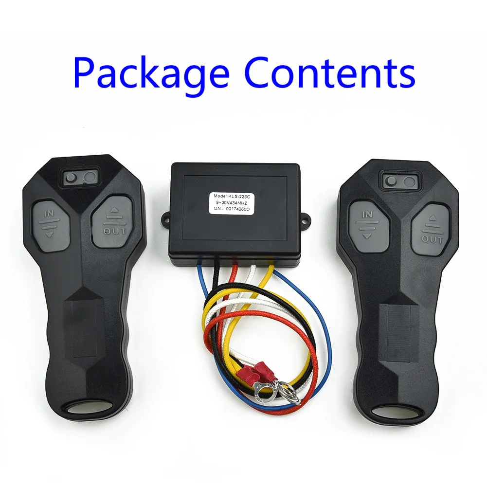 Wireless 2 Remote Control Set for winch Kit For Car Truck for jeep for atv SUV Key Chain Remote Controller Wireless
