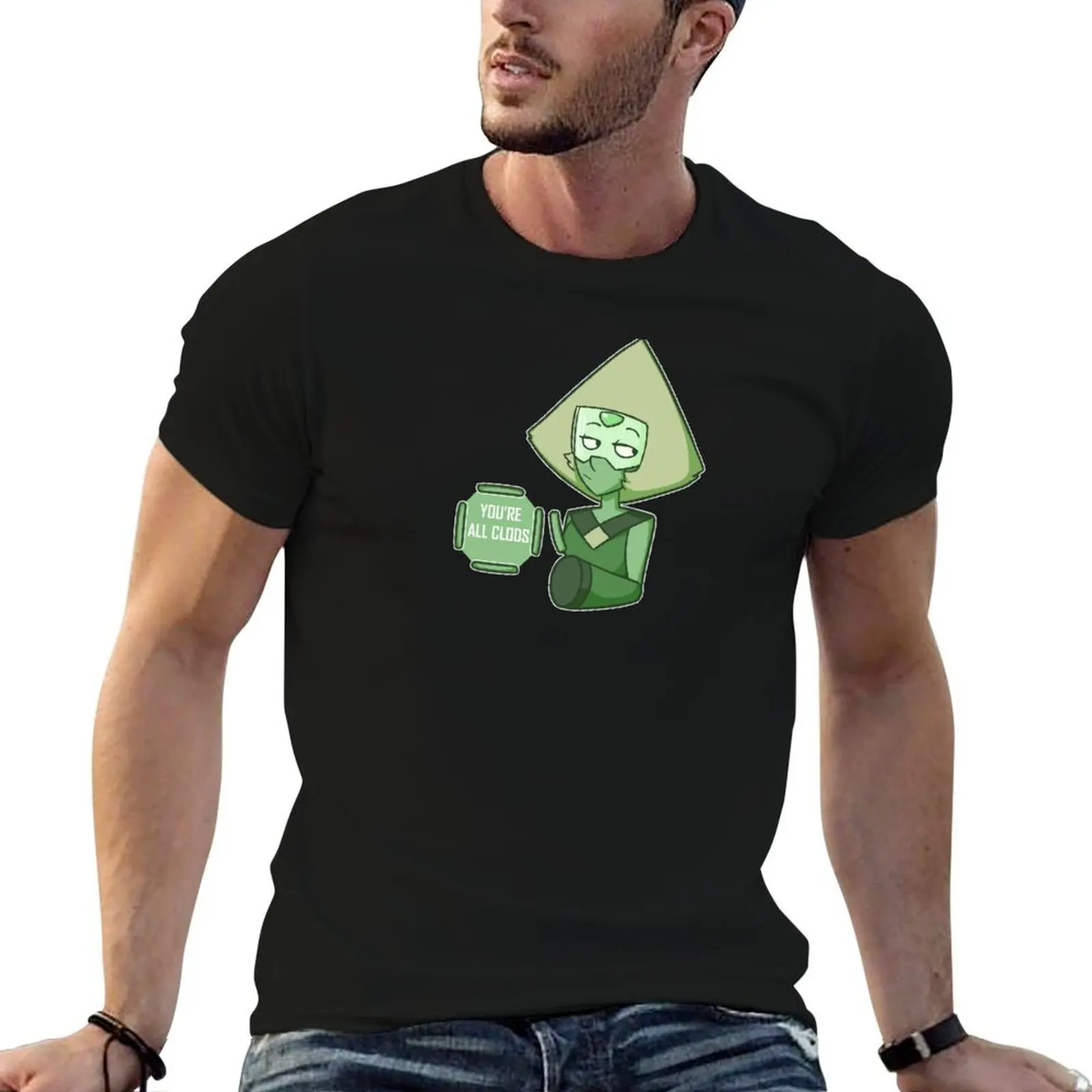 Steven Universe - You're All Clods T-Shirt cotton man t-shirts plus size clothes shirts men