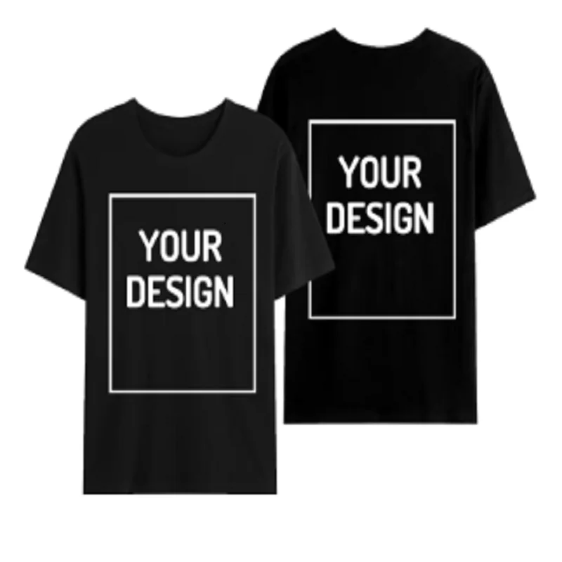 

Design your own logo, text, and photos for the 2025 new men's and women's custom T-shirts, and customize them for free