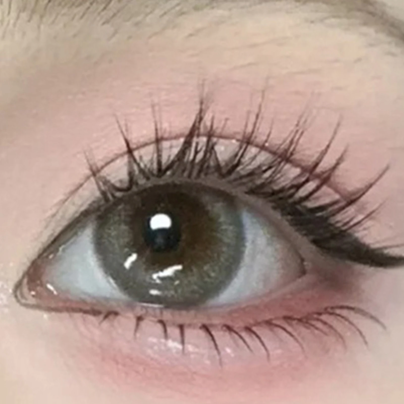 つけまつげの下に自然に装着するエクステンション、接着剤不要、3-5mmの混合長さ、個別の下まつげ、DIYサロン、毎日のメイクアップ