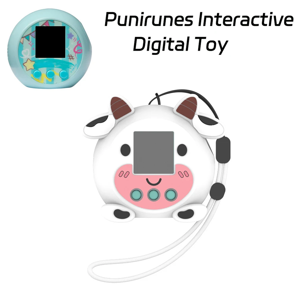 Soft Silicone Case For Punirunes Interactive Digital Toy Protective Cover Shockproof Protective Skin Sleeve With Lanyard For Kid