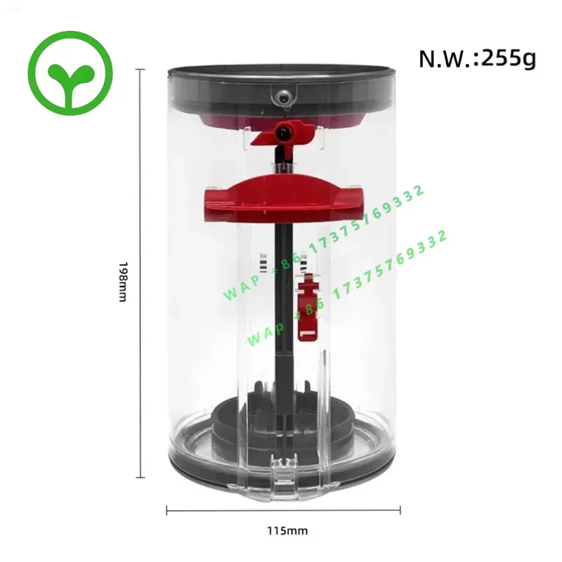 Trash can parts Large trash can replacement Suitable for vacuum cleaner 969509-01