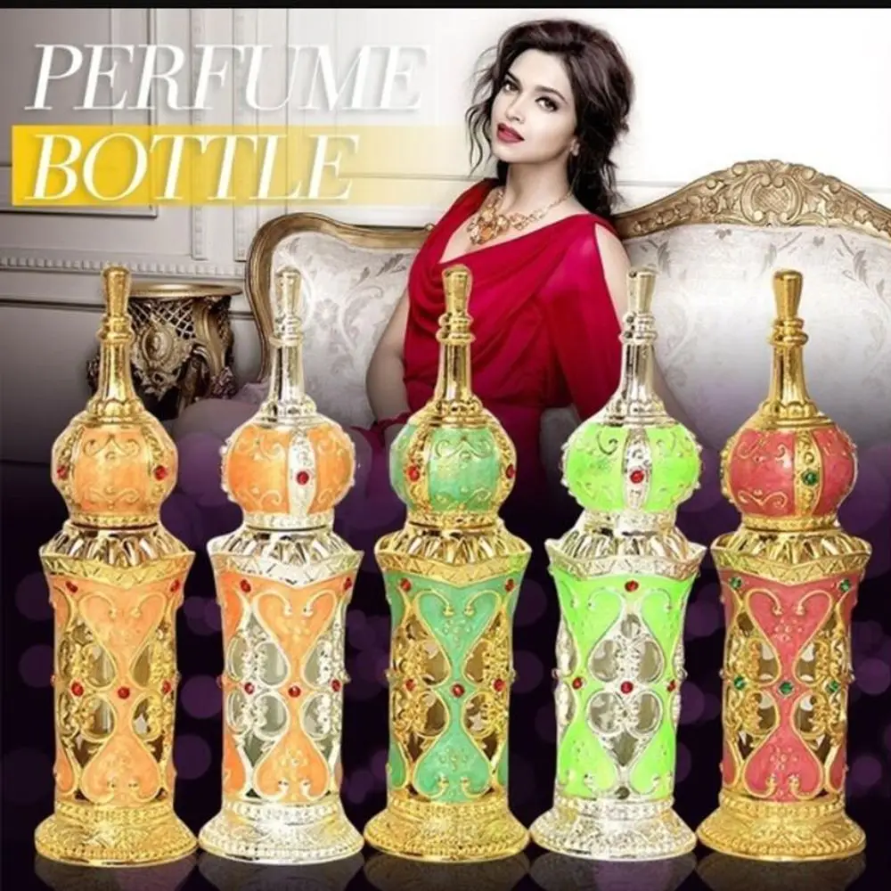 Arabian Style Dubai Style Middle East Style Essential Oil Bottles Perfume Bottles Refillable Bottles Cosmetic Container