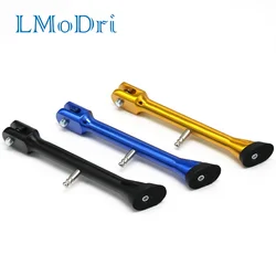 LMoDri New Motorcycle Kickstand Scooter Modification Parts Motorbike Foot Stand Bracket Moped Accessories Side Stand