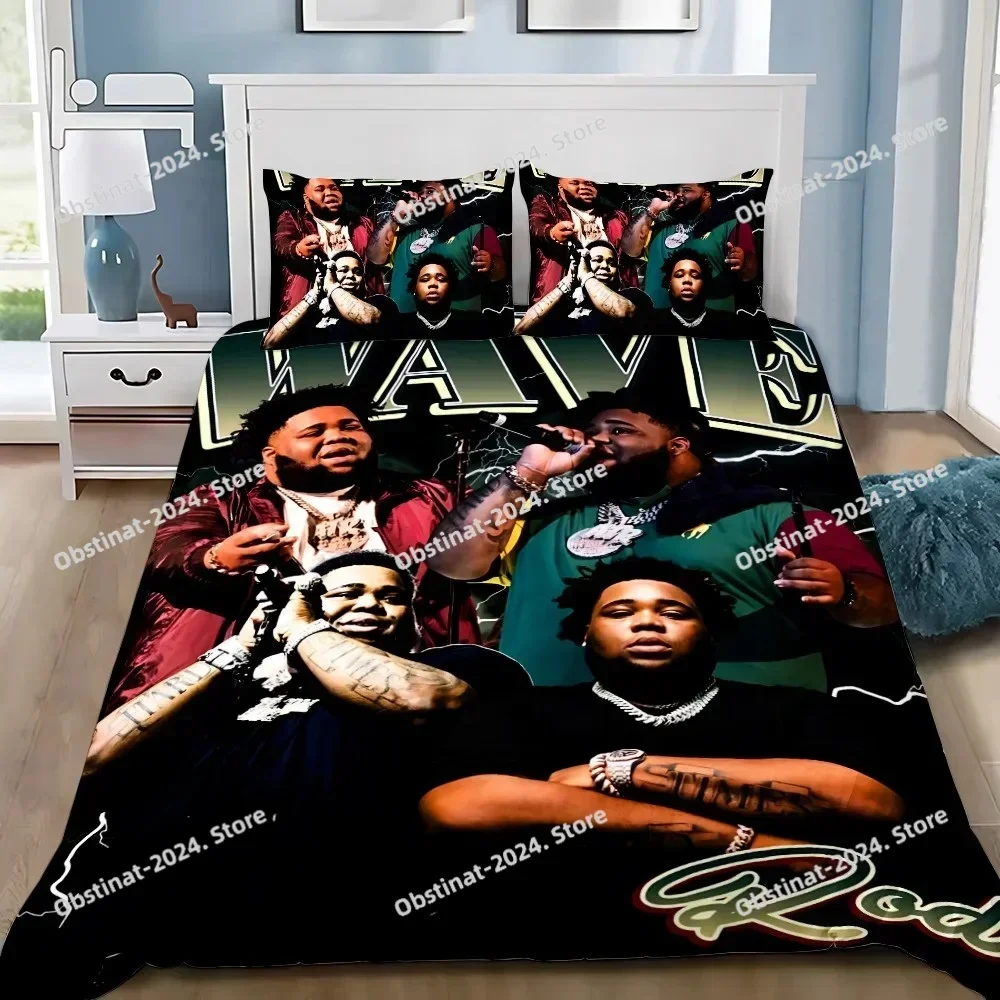 Rapper Duvet Cover Pillowcase Bedding Set Adult Boy R-Rod W-Wave Girl Bedroom Decoration Children Gift Single Double Large Size