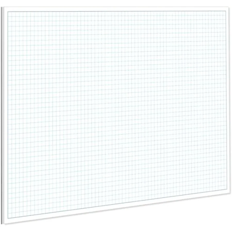 Engineering Graph Paper Pads, 11x17 Quadrille 25 Sheets/50 Pages Grid Paper for Drafting, Engineering, Blueprint Drawing, 4x4 B