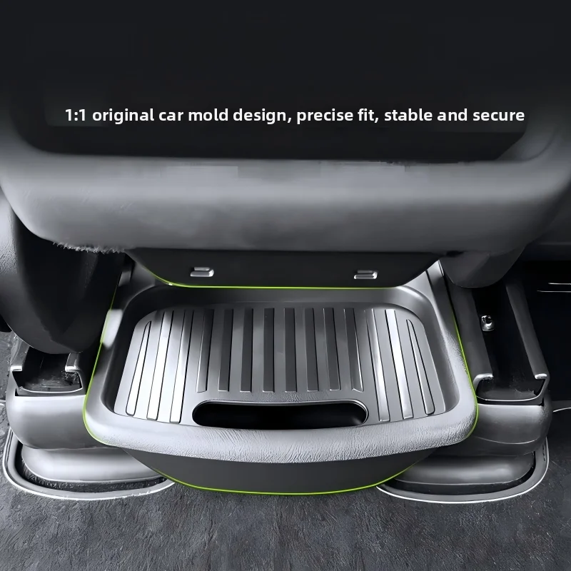 For Tesla New Model YL/Y Juniper Rear Seat Storage Box Backseat Trash Can Garbage Car Accessories
