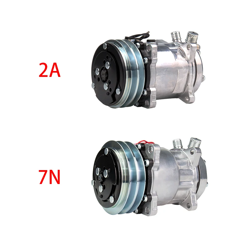 Universal Automotive Auto  Air Conditioning Compressor 12V 24V for Car Van Street Rod Hot Classic A/C Conditioner