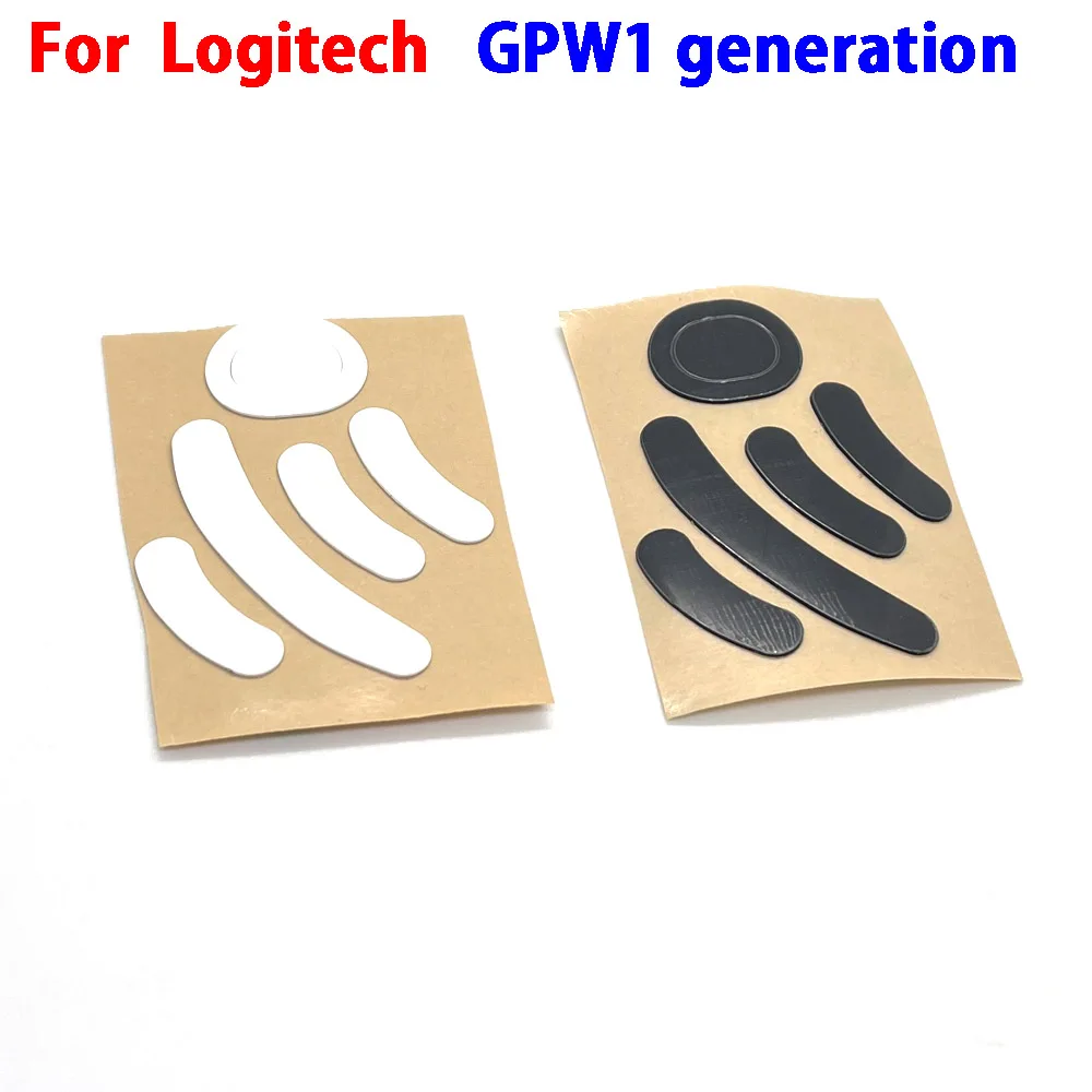 1-10 مجموعات قدم الماوس زلاجات منصات الماوس الساقين موصل ل لوجيتك G304 G502 GW1 2 أسود أبيض 0.6 مللي متر