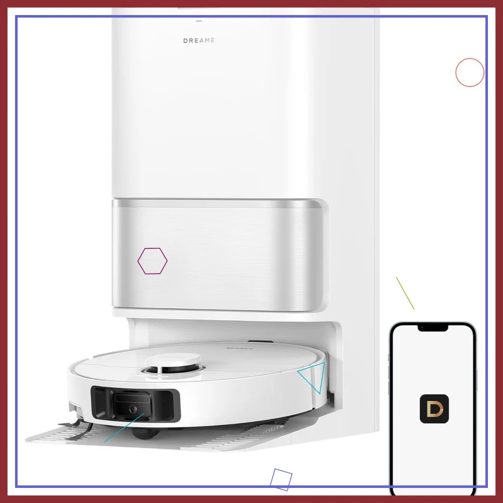 

Робот-пылесос и полотер L40 Ultra Gen 2 с силой всасывания 25 000 Па, выдвижной боковой щеткой, док-станцией с функцией самоочистки, голосовым и управлением через приложение