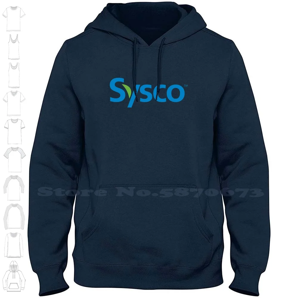 Sysco Logo High-quality Hoodie 100% Cotton Sweatshirt