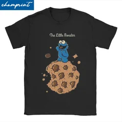 Cookie Monsters Cartoon T Shirt Men Women's Pure Cotton Vintage T-Shirt Sesames Streets Tees Short Sleeve Tops Printing